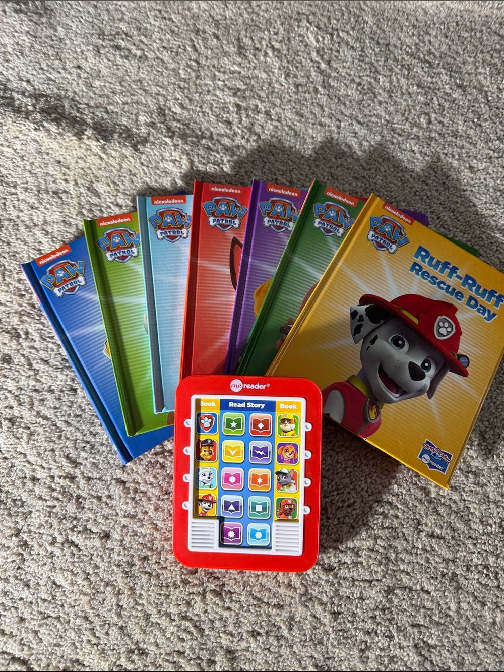 Paw Patrol Kids Interactive Story Reader and Book Set - Red